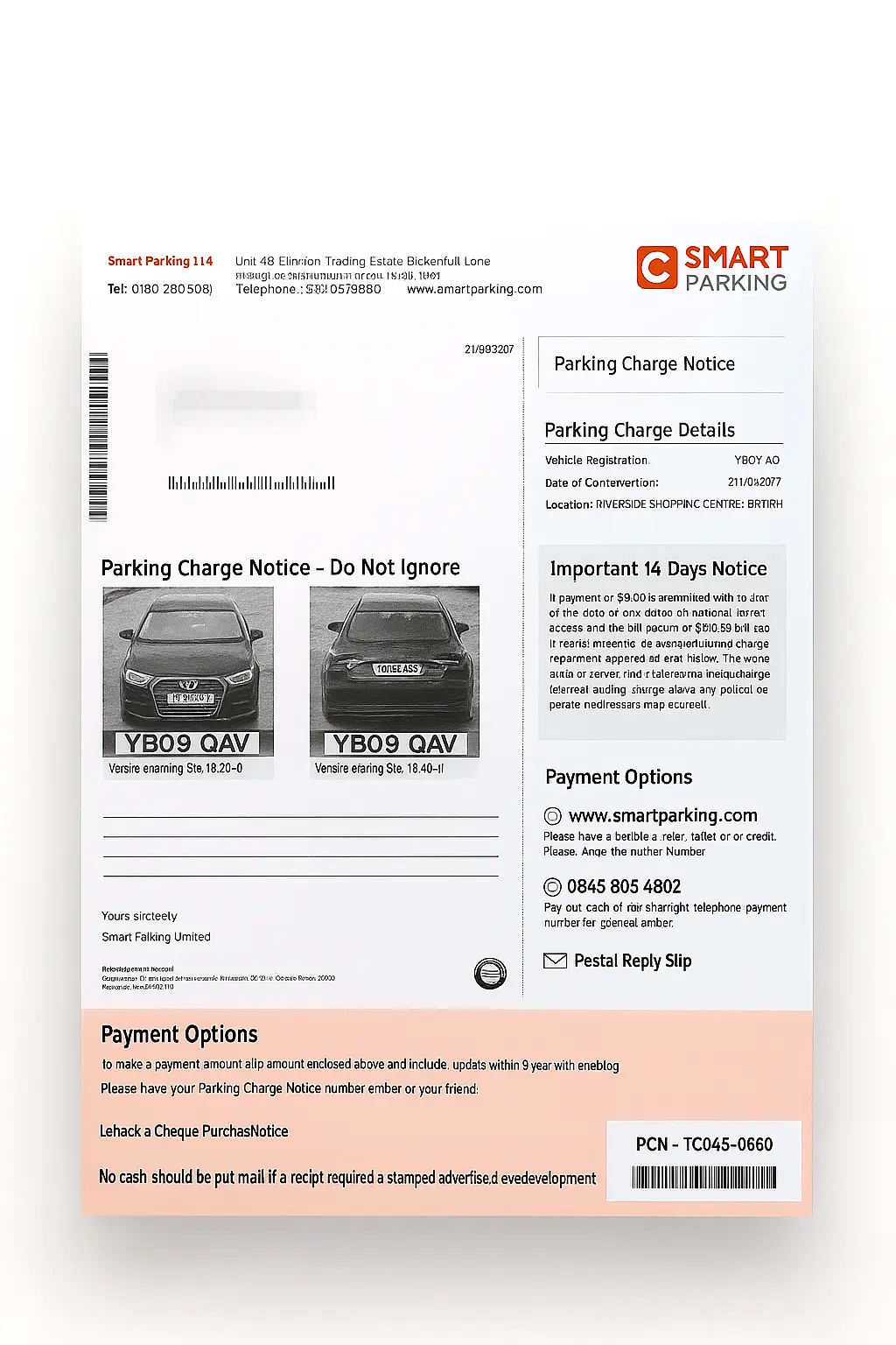 Smart Parking Ticket